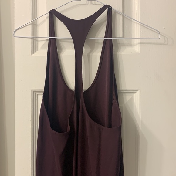 Deep purple racer back Aritizia dress - Picture 3 of 4